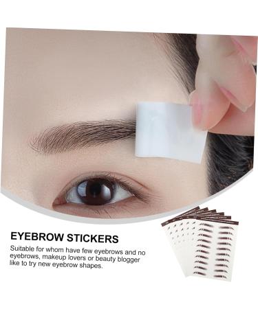 Baluue 36 Pcs Eyebrow Stickers Brow Shaper Makeup Stickers 4d Broken Eyebrows Hair 6 Transfer Paper - Buy Online on SooperMarket.com