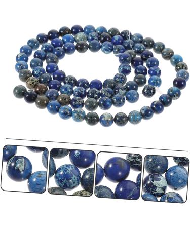 STOBOK 2Pcs stone bracelet Stone delicate delicate bracelet stone necklace bead accessories Bracelet beads wristband decorative bracelet Scattered beads decorate beading Blue 0.60X0.60X0.60CM - Buy Online on SooperMarket.com