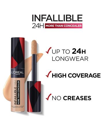 L'Oral Paris Infallible Concealer 322 Ivory - Long-lasting Cover & Refresh 11ml | Best for Flawless Finish - Buy Online on SooperMarket.com