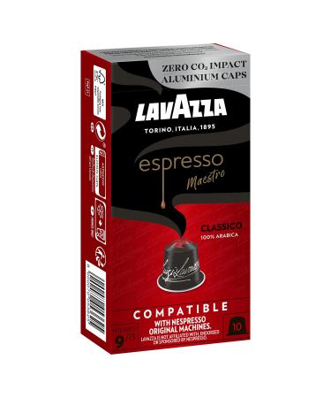 Lavazza Espresso Classico balanced espresso 10 capsules Nespresso compatible Espresso Classico 57 g (1 pack)