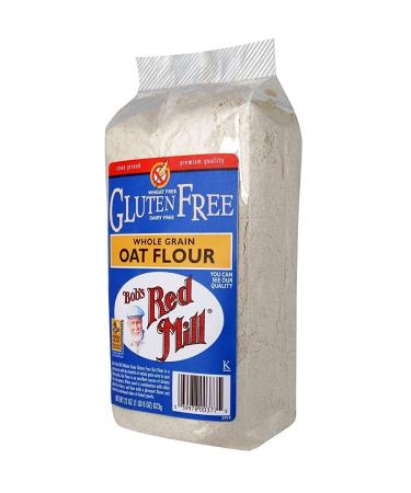 Bob's Red Mill Gluten Free Oat Flour 1.37 lb - Pack of 4 | High Quality GF Oat Flour - Buy Online on SooperMarket.com