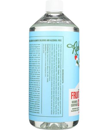 Rebel Green Cleaner Refill - 34 Fl Oz Fruit & Veggie Cleaner | Eco-Friendly & Effective - Buy Online on SooperMarket.com