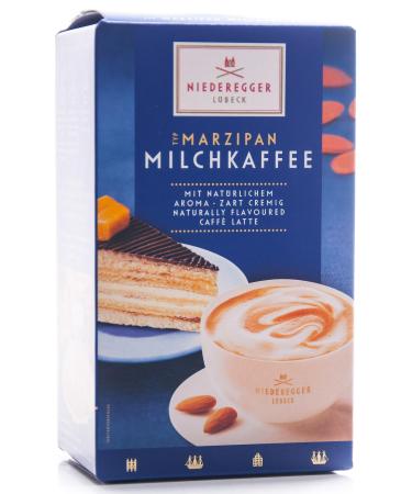 JG Niederegger Marzipan Milk Coffee Value Pack of 8 (8x200g/80 bags)