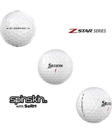 Srixon Z-Star XV Golf Balls - White (Prior Generation) | High Performance Golf Ball - Buy Online on SooperMarket.com