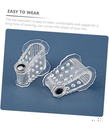 FOMIYES Magnetic Toe Splint Set - 4 Pairs | Bunion Correctors & Toe Spreaders for Foot Stretcher | Nail Clipper & Separator Tool for Toe Alignment - Buy Online on SooperMarket.com