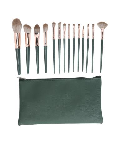 Professional Rose Gold 14Piece Makeup Brush Set with Storage Bag Beauty Essentials Gift Set