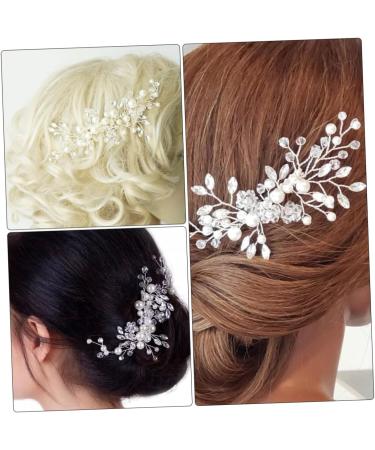 Mikinona 1 PC Piece Pearl Comb Wedding Hair Comb Bridal Hair Comb Wedding Headdress Wedding Hair Headdress - Buy Online on SooperMarket.com
