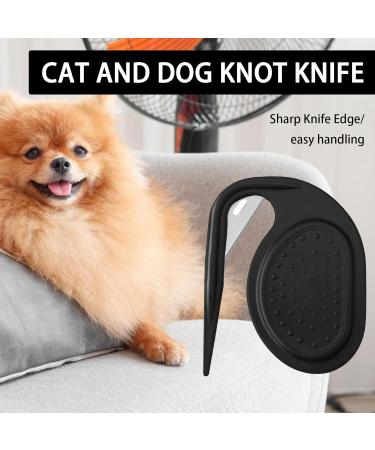 3-Piece Knitting Comb for Cats & Dogs | De-Knot Comb for Pet Grooming & Hair Removal - Black - Buy Online on SooperMarket.com