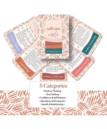 52 Self Care Affirmation Cards for Anxiety & Stress Relief - Meditation, Mindfulness, Relaxation - Buy Online on SooperMarket.com