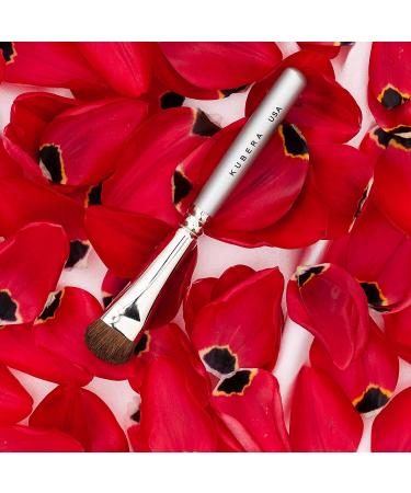 Buy KUBERA Eye Makeup Brush - 100% Natural Hair Blender Brush for Precision Eyeshadow & Concealer Application - Assembled in the USA - Buy Online on SooperMarket.com