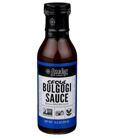 LUCKY FOODS Korean BBQ Bulgogi Sauce, 13.2 OZ