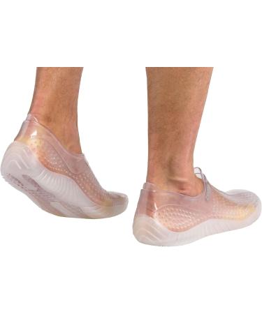 Cressi Water Shoes for Adults - Transparent Pool Shoes | EU Size 39 - Perfect for Swimming & Beach Activities - Buy Online on SooperMarket.com