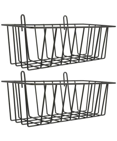 iplusmile Pet Cage Pet Cage 2Pcs Rabbit Hay Feeder Hanging Hay Racks Bunny Hay Feeder for Cage Small Animal Hay Feeder Racks Guinea Pig Hay Holder Black Rabbit Feeder Hay Feeder Rabbit