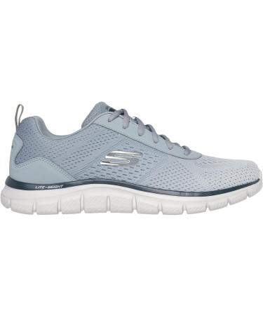 Skechers Men's Track Ripkent Sneaker - Light Grey Mesh - Size 42 EU - International Shipping Available - Buy Online on SooperMarket.com