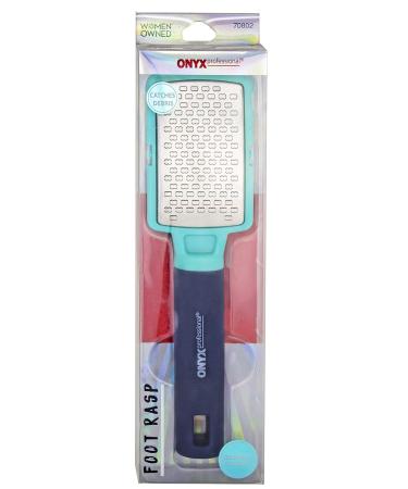 Onyx Professional Foot Rasp - Stainless Steel Callus Remover & Dead Skin Scrubber for Smooth Feet | Lightweight & Mess-Free Foot Care Tool - Buy Online on SooperMarket.com