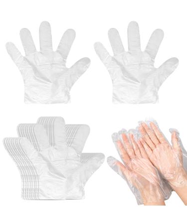 Paraffin Wax Bath Liners for Hand 100PCS Plastic Hand Bags Thermal Therabath Spa Glove Paraffin Bath Hand Mitten Hot Wax Therapy Hand Covers