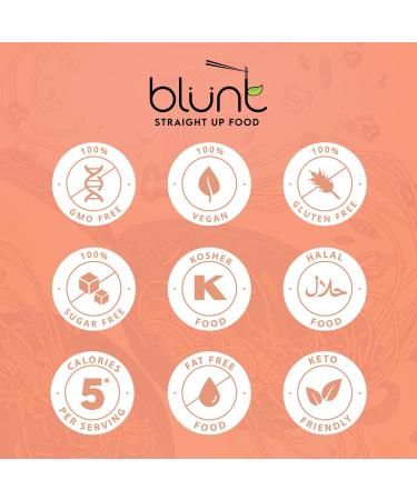 Blunt Konjac Noodles Penne 6 x 270g - Easy-to-Make Instant Noodles Multipack - Gluten-Free & Rich in Fibre Shirataki Noodles UK - Ready in 2 Minutes - Buy Online on SooperMarket.com