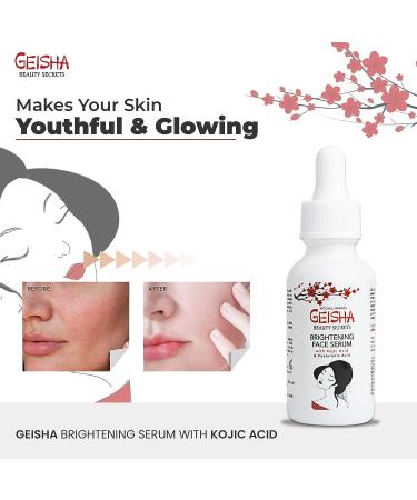 Geisha Kojic Acid Serum 1 Fl oz - Dark Spot Corrector for Face, Body, Armpits, Elbows, Knees - Made in USA - Buy Online on SooperMarket.com