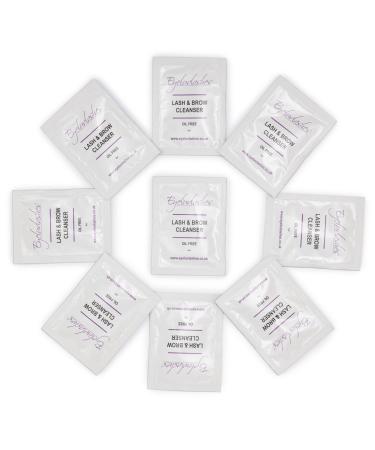 10 x Lash & Brow Foam Cleanser Sachets Lash Shampoo Lash Foam Concentrate Sachets Eyeluvlashes