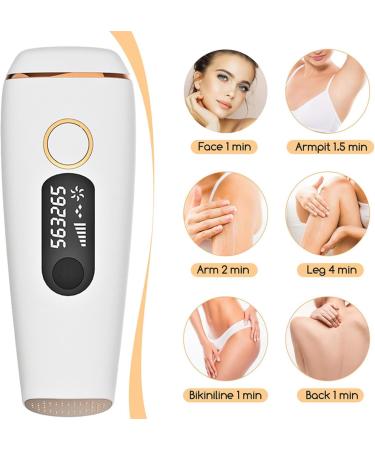 GeRRiT Unlimited Flash Laser Hair Removal | Facial Legs Armpits & Bikini Line Rejuvenation - Fast & Effective International Shipping - Buy Online on SooperMarket.com