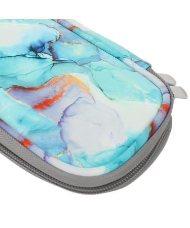 Portable Insulin Cooler Bag Diabetic Supplies Organizer - Marble Green - Buy Online on SooperMarket.com