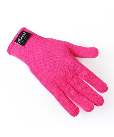 2PCS Heat Resistant Gloves for Hair Styling Tools - Pink - Buy Online on SooperMarket.com