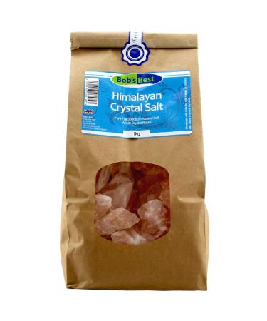 Himalayan Crystal Salt Whole Rocks for Sole - 1 Kilogram