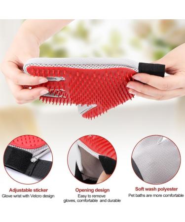 Buy Cat Gloves | Double-Sided Cat Brush & Pet Grooming Gloves for Short & Long Hair - International Shipping - Buy Online on SooperMarket.com