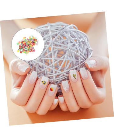 FRCOLOR 4 Packs Nail Art Polymer Clay Appliques Embellishments Fruit Embellishments Craft Making Beads Fruit Slices Nail Art Nail Art Craft Fruit 3d Suite Manicure
