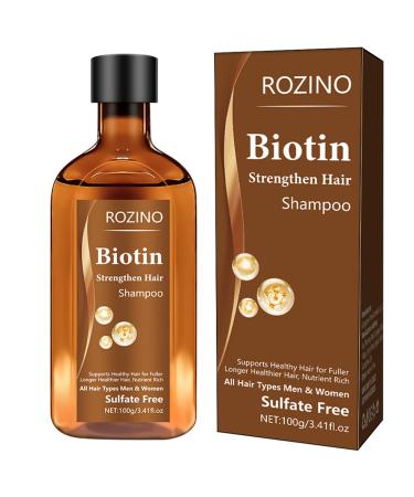 Biotin Shampoo Biotin Shampoo With Volumising Castor Oil Rosemary Oil And Keratin Biotin Shampoo For Dry And Damaged Hair Hair Thickening Treatment For Women & Men With Progressed Thinning