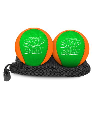 The ultimate jumping ball-water-jumping ball (2-pack) create permanent memories with your friends and family on the beach lake or pool-ideal for all age groups Green/Orange