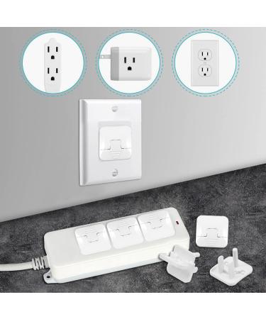 HiCanwn 50 Pack Outlet Covers Baby Proofing Plug Covers Child Proof Electrical Protector Safety Socket Covers Electric Outlet Pulg Covers for Baby Child White - Buy Online on SooperMarket.com