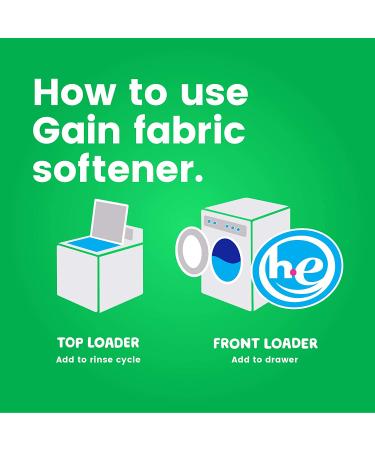 Gain Liquid Fabric Softener Moonlight Breeze - 129 fl oz (150 Loads) - Buy Online on SooperMarket.com