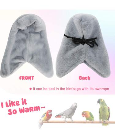 Rypet Cozy Corner Fleece Bird Blanket - Parrot Cage Snuggle Hut for Parakeet, Cockatiel, African Grey - Hanging Hammock Toy for Small Amazon Parrots - Buy Online on SooperMarket.com