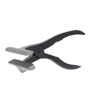 US Art Supply Iron Canvas Pliers, Dual Design with Hammer & Jaw Gripper