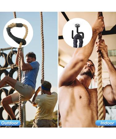 Keepark Climbing Rope - 1.5 Inch Diameter, 15 Feet Length - No Mounting Bracket - Buy Online on SooperMarket.com
