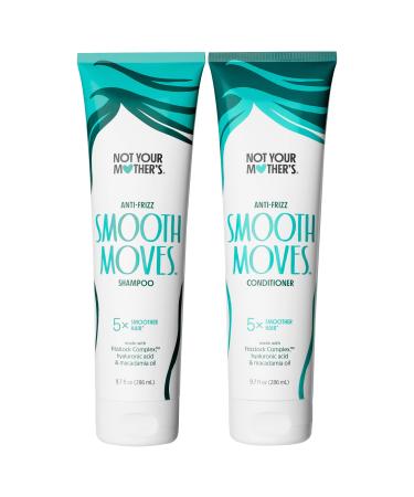 Not Your Mother's Smooth Moves Anti-Frizz Set - For All Hair Types - Smooths Frizz  Enhances Hair Shine  Moisturizes Hair (Shampoo and Conditioner)