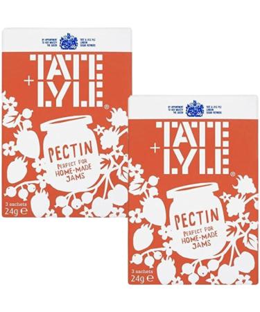 Jam Making Bundle Consisting of Tate & Lyle Pectin Sachets 24g (2 Pack)