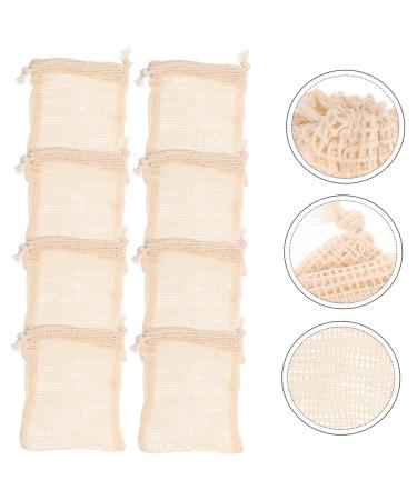 FRCOLOR 32 Pcs Exfoliating Soap Storage Bags - Mesh Bubble Makers in Assorted Colors - Perfect for Soap Bars & Suds | Eco-Friendly Cotton Linen Sachets - Buy Online on SooperMarket.com