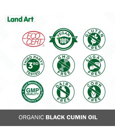 Organic Black Cumin Seed Oil - 50ml - For topical use - Cold Pressed - Vegan - Gluten Free - Made in Canada - Buy Online on SooperMarket.com