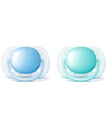 Philips Avent Pacifier Ultra Soft For Boys 0 6 Months