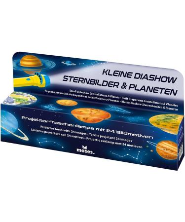 Moses 38057 Small Slide Show Projector Flashlight for Kids | 8 Planets & 16 Constellations | Colorful Educational Toy (Pack of 2) - International Shipping Available - Buy Online on SooperMarket.com
