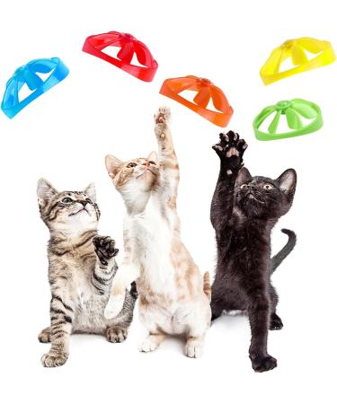 CCINEE 17pcs Cat Fetch Toy Cat Palying Tracking Interactive Toys with Flying Propellers for Cat Kitten Indoor and Outdoor Chasing Training Hunting Chasing Supply - Buy Online on SooperMarket.com