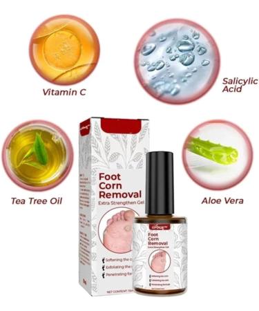 Xebular Foot Corn Removal Gel - Extra Strength Liquid for Toes - Callus & Corn Remover (3 PCS) - Buy Online on SooperMarket.com
