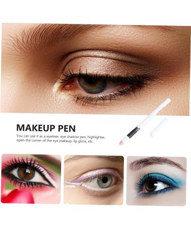 FOYTOKI 72 Pcs Eyeliner Pencil Waterproof White Eyeliner Colored Eyeliner White Pencil Makeup Wooden Pole - Buy Online on SooperMarket.com