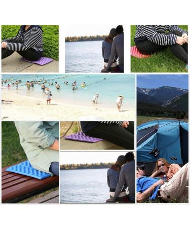 STKYGOOD Camping Foam Pad Waterproof XPE Foam Seat Camping seat pad for Picnic  Hiking  Backpacking  Mountaineering  Trekking (5PCS-Blue/Red/Purple/Orange/Green) - Buy Online on SooperMarket.com
