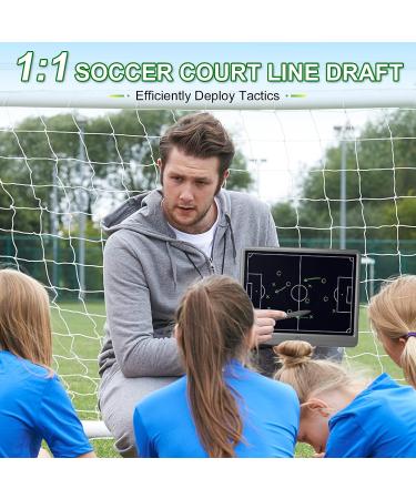 TUGAU Electronic Coach Board Premium Tactical Marker Board | Large LCD Screen with Stylus Pen | Soccer Baseball Football Hockey Tennis Training Equipment - 15 inch - Buy Online on SooperMarket.com