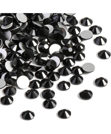 Beadsland 288PCS Flat Back Rhinestones for Nails - Black SS30 Nail Crystals (6.4-6.6mm) - International Shipping Available - Buy Online on SooperMarket.com
