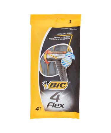 BIC 4 Flex Disposable Razor Set Men 4 Blades For Sensitive Skin 8 Pieces 2