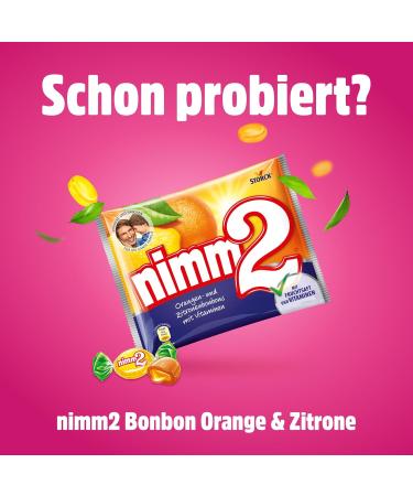 nimm2 Bonbons Red Fruits - 429g Filled Bonbons with Juice & Vitamins | Shop Internationally - Buy Online on SooperMarket.com